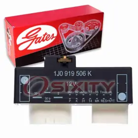 Sx-8683 Gates Engine Cooling Fan Module For 1999-2006 Volkswagen Golf 1.8l 1.9l 2.0l Ql