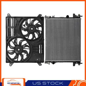 Gd84409901 Gdcar For 2015-2021 Ford Edge 2016-2018 Lincoln Mkx Radiator And Cooling Fan Assembly