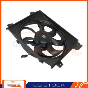 Gdc161430 Gdcar Condenser Cooling Fan Assembly 620-735 For 2006-2011 Kia Rio Rio5