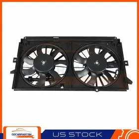 Gdc16153401 Gdcar Radiator Condenser Cooling Fan Assembly For Chevrolet Monte Carlo 3.4l 3.8l