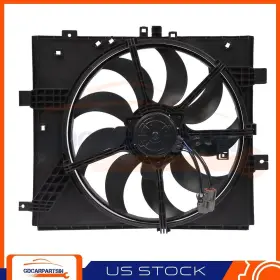 Gdc16619801 Gdcar Electric Radiator Cooling Fan Assembly Fits For 2012 2014-2019 Nissan Versa 1.6l