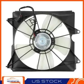 Gdc18331601 Gdcar For 08-12 Honda Accord 2015 Crosstour Radiator Single Cooling Fan Assembly