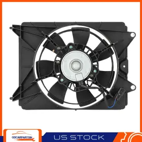 Gdc18337801 Gdcar For 13-15 Acura Ilx 12-15 Honda Civic A/c Condenser Single Cooling Fan Assembly