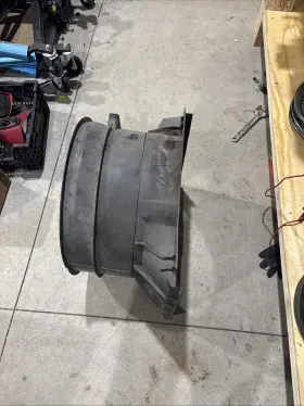 3938163 General Motors Oem 1970-72 Chevy Monte Carlo Complete Fan Shroud Barrel Surround Extension Sbc
