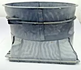 3968571 General Motors 1970 1971 1972 Chevy Monte Carlo Fan Shroud Barrel Surround Cooling Housing #2