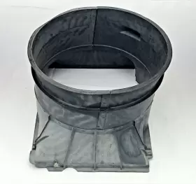 3968571 General Motors 1970 1971 1972 Chevy Monte Carlo Fan Shroud Barrel Surround Cooling Housing