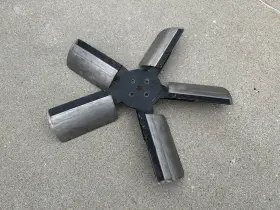 F91346 General Motors 1968-74 Firebird Trans Am 68-72 Gto Flex Fan 5 Blade 19 Inch 350 400 455 Non Ac