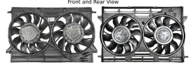 80a998207a Genuine Cooling Fan Assembly Fits Audi Q5 2.0t