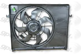 2811623 Global Parts Distributors Engine Cooling Fan Assembly Fits 2006-2010 Kia Optima