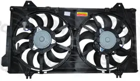 2811889 Global Parts Distributors Engine Cooling Fan Assembly Fits 14-21 Mazda 6 2.5l-l4