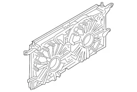 10327420 Gm Genuine Fan Shroud