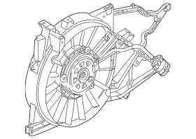 15867599 Gm Genuine Fan Assembly
