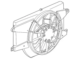22664726 Gm Genuine Fan Shroud 22664726 Gm Genuine Fan Shroud