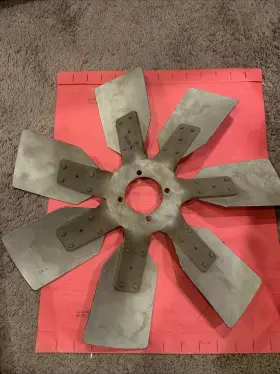 3955182 Gm 1967 1968 1969 1970 Corvette Seven Blade Fan Oem 427 Ac M68 And 6 8 L