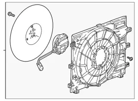 84847895 Gm Genuine Engine Cooling Fan
