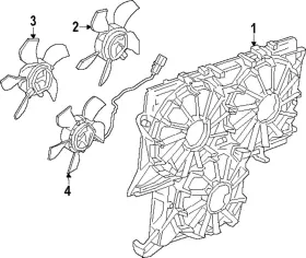 84888882 Gm Genuine Parts Fan And Motor
