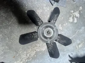 2200895 Gmc Engine Cooling Fan Blade With Clutch Sierra 1991 5.7 Short Block