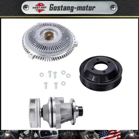 Gm1828044g Gostang For Bmw 325ci 325i 325xi X5 Z3 Water Pump Metal Impeller Fan Clutch Pulley Kit