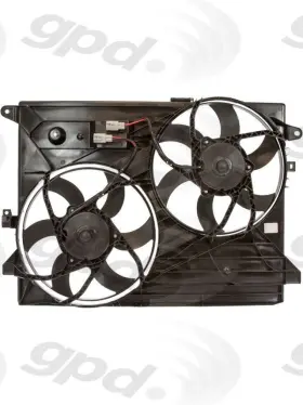 2811641 Gpd For Chevrolet/saturn 2007-2015 Cooling Fan Assembly 1 Year Warranty