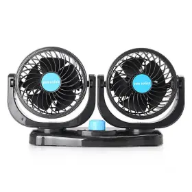 Gzyf 550746894185 Car 12v Plug-in Electric Fan Two Blowers Alternative Vehicle Accessories