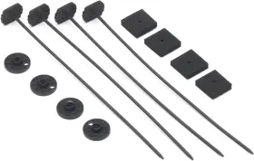 Hayden Automotive 036752002108 Quik-mount Nylon Cooling System Mounting Rods With Black