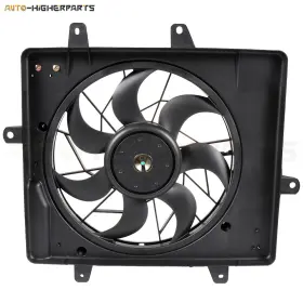 10371510 Higher-autoparts For 2006-2010 Chrysler Pt Cruiser 2.4l Engine Radiator Cooling Fan Assembly