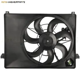 10371514 Higher-autoparts For 2007-2011 Kia Rondo Driver Side Electric Radiator Cooling Fan Assembly #3