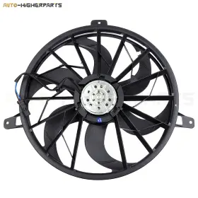 10371518 Higher-autoparts For 1999-2000 Jeep Grand Cherokee 4.7l Radiator Cooling Fan Assembly