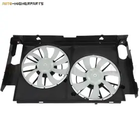 10373422 Higher-autoparts For 2013-2017 Toyota Rav4 Radiator Condenser Cooling Fan Assembly #3