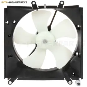 10382695 Higher-autoparts For 1993-1997 Toyota Corolla Electric Radiator And Driver Side Cooling Fan Kit #2