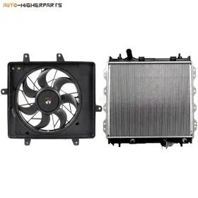 10382697 Higher-autoparts For 2006-2010 Chrysler Pt Cruiser Electric Radiator Cooling Fan Kit