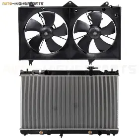 10382700 Higher-autoparts For 2002-2006 Toyota Camry 2004-2008 Solara Radiator And Cooling Fan Kit