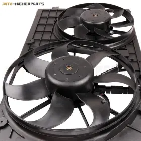 10382702 Higher-autoparts For 2012-2017 Volkswagen Beetle Electric Radiator Cooling Fan Kit #3