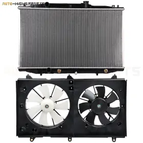 10382704 Higher-autoparts For 2003-2007 Honda Accord Electric Radiator Cooling Fan Kit