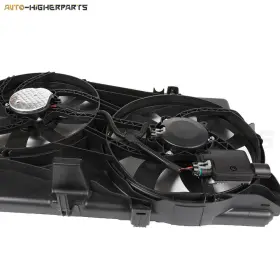 10395483 Higher-autoparts For 2007-2012 Ford Edge Radiator Condenser Cooling Fan Kit #3