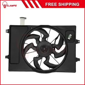 10826637 Hilamps For 2017-2018 Hyundai Elantra 6010321 Electric Condenser Cooling Fan