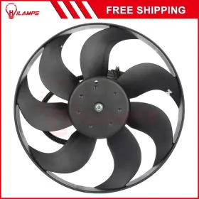 10878544 Hilamps For 1999 2000 2001 2002-2006 Volkswagen Beetle Radiator Cooling Fan Assembly