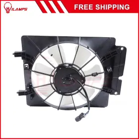 10966095 Hilamps For 02-06 Honda Cr-v 03-06 Element 2.4l A/c Condenser Cooling Fan Assembly #2