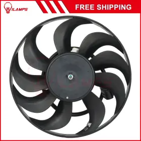 10966103 Hilamps For 00-06 Audi Tt Quattro 99-06 Volkswagen Golf Ac Condenser Cooling Fan 85684