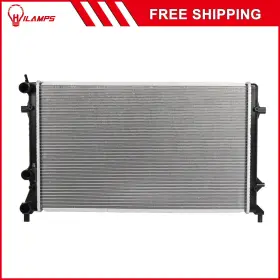 10978467 Hilamps For 11-13 Volkswagen Jetta 12-17 Beetle Electric Radiator Cooling Fan Kit #2