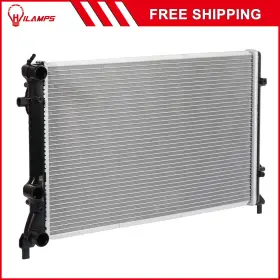 10978467 Hilamps For 11-13 Volkswagen Jetta 12-17 Beetle Electric Radiator Cooling Fan Kit #3