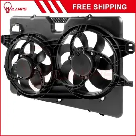 10985988 Hilamps For 08-11 Mazda Tribute Mercury Mariner Ford Escape Ac Condenser Cooling Fan Kit #2