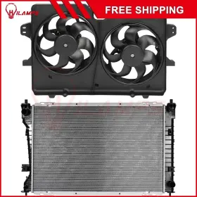 10986928 Hilamps For 08-11 Mercury Mariner 08-12 Ford Escape Ac Condenser Cooling Fan Kit Front