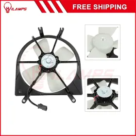 12953530 Hilamps For 1992 1993 1994 1995 1996-1998 Honda Civic L4 Radiator Cooling Fan Assembly