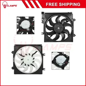 12953570 Hilamps For 2008-11 Subaru Impreza 2.5l Electric Radiator Condenser Cooling Fan Assembly