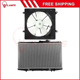 12953594 Hilamps For 1998 1999 2000 2001 2002 Honda Accord 2.3l Electric Radiator Cooling Fan Kit