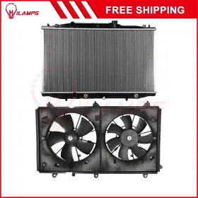 13090328 Hilamps Electric Radiator Cooling Fan Kit For 2003 2004 2005-2007 Honda Accord 2.4l L4 13090328 Hilamps Electric Radiator Cooling Fan Kit For 2003 2004 2005-2007 Honda Accord 2.4l L4