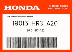 19015-hr3-a20 Honda Genuine -