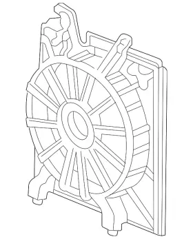 19015-rcj-a01 Honda Genuine Shroud