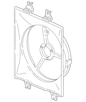 38615-p8f-a00 Honda Genuine Shroud